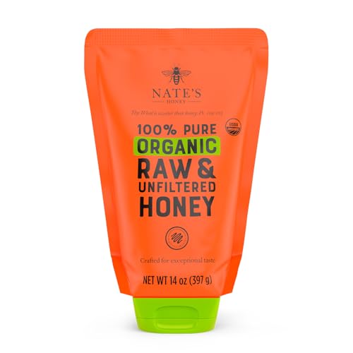 Nate's Organic Honey - 32oz. Squeeze Bottle