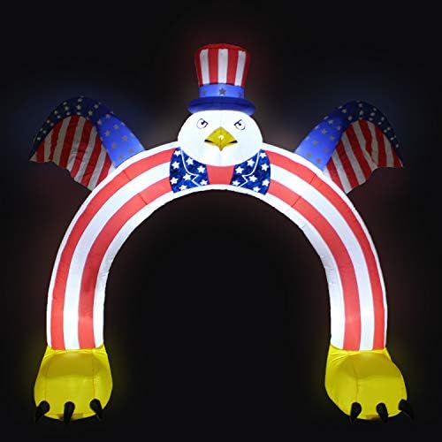9 Foot Tall Patriotic Independence Day 4th of July Inflatable