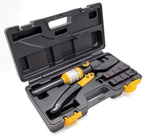 Titan Tools 11980 5 Ton Hydraulic Cable Crimper, Standard