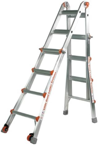 Little Giant Ladder Systems 10102LG 300-Pound Duty Rating Multi-Use Ladder