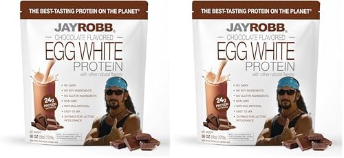 JAYROBB Vanilla Egg White Protein 24 oz, 1.5 Pound Bag