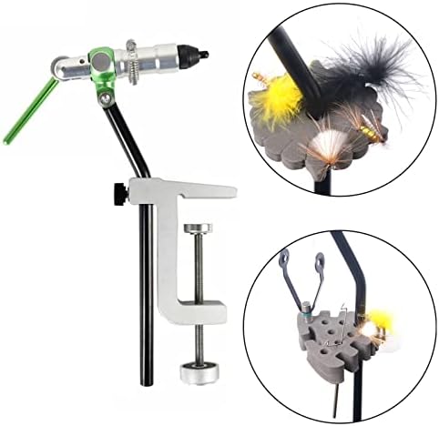 M MAXIMUMCATCH Maxcatch Rotary Fly Tying Vise Alloy Travel Vise