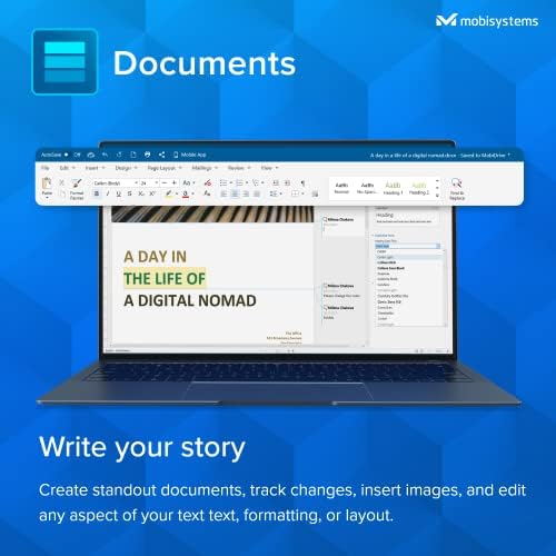 OfficeSuite Home & Business - Lifetime License - Documents, Sheets, Slides, PDF, Mail & Calendar for Windows | 1 PC | Physical Activation Card