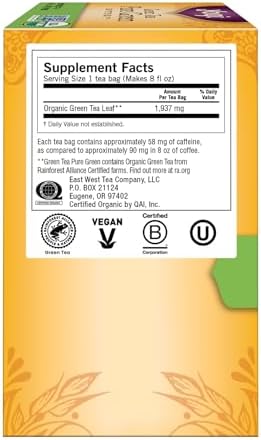 Yogi Tea, Green Tea Pure Green, 16 Count