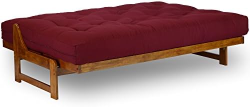 Arden Futon Frame - Full Size (Frame Only), Solid Wood Construction