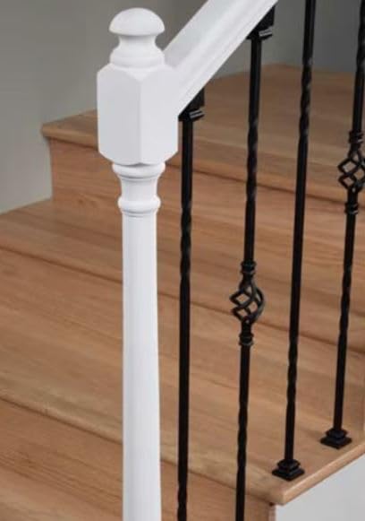 SP-4040A Poplar Colonial Starting Newel Post