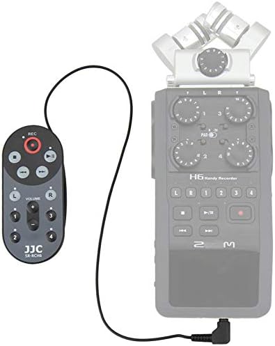 Wired Remote Control Replaces for Zoom RC4 for Zoom H4n H4nPro H4nSP for RODE NT5 Portable Handy Remote Control with 78.7"/200cm Cable to Capture Volume,Record Level,Input Source&Transport Functions