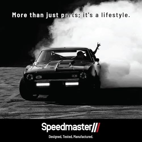 Speedmaster PCE314.1031.01 Compatible with Ford SB 289 302 Windsor Aluminum Plain Valve Cover - Tall w/o Hole