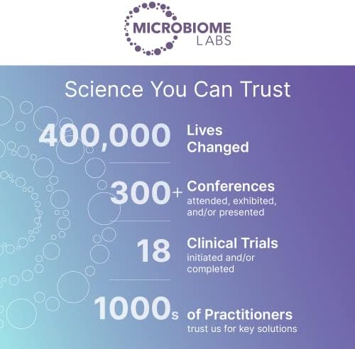 Microbiome Labs Restorflora Probiotics for Digestive Health - Gut Health Supplements with Dual Action Probiotics for Women & Men - Support Bowel