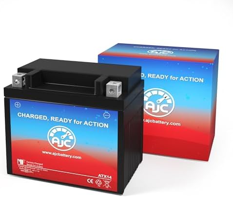 AJC Battery Compatible with Honda Pioneer 1000 ATV Battery (2016-2018)