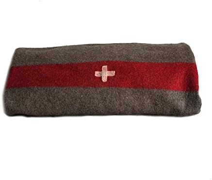 Swiss Military Army Blanket 62 x 88