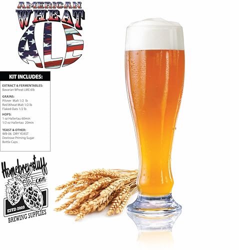American Wheat ALE Home Brew Beer Recipe Ingredient Kit