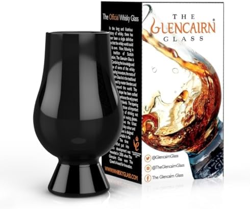 GLENCAIRN BLACK WHISKY GLASS IN GIFT CARTON