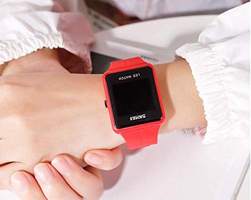 Gosasa Large Face LED Digital Watch Date Time 3Bar Waterproof Wristwatch Men Women Sports Watches