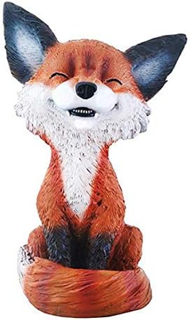 SUMMIT COLLECTION YTC Brown and Black Smiling Fox TeeHee Themed Decorative Figurine Statue