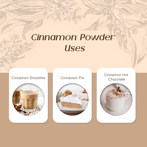 Ceylon Cinnamon Powder 1.7oz (50g) premium grade 100% From Sri Lanka,Packed With resealable Pouch.
