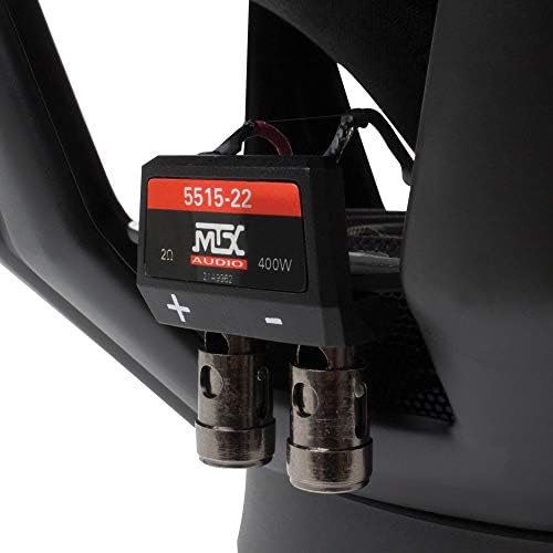 MTX 5515-22 15" 800 Watt Peak/400 Watt RMS DVC 2-ohm Car Audio Subwoofer Sub