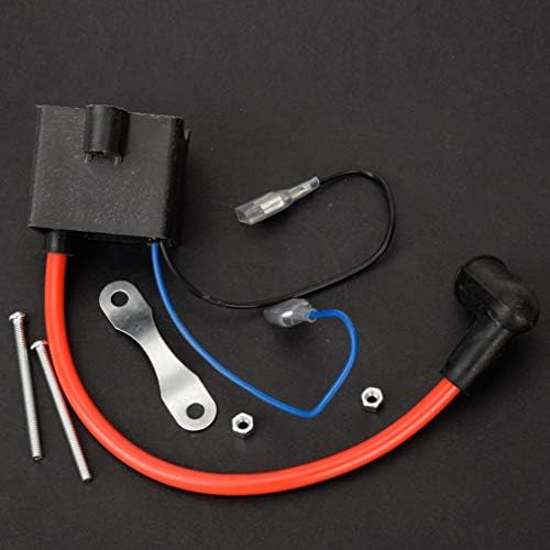 HIAORS 80cc Motorized Bike CDI Ignition Coil Magneto Coil Spark Plug Kit for 50cc 49cc 2 Stroke Engine PK80 BT80 YD100 Bicycle Motor Motorcycle High