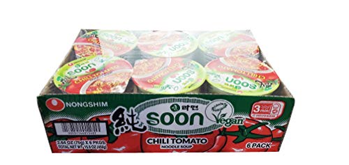 Nongshim Shin Noodle Ramyun, Gourmet Spicy Picante, 4.2-Ounce Packages (Pack of 16)