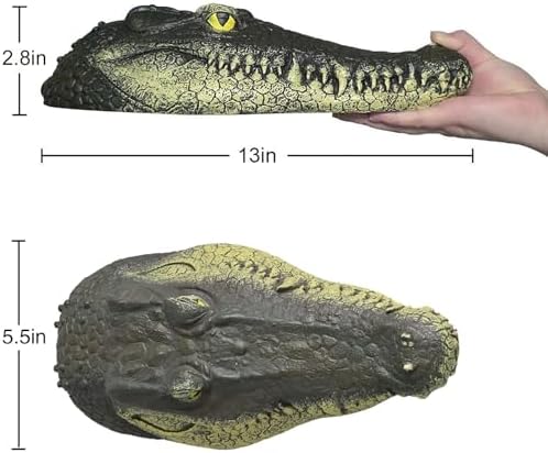 Floating Alligator Head