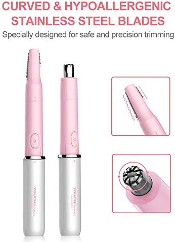 TOUCHBeauty Hair Trimmer for Face Eyebrow Nose Ear Body Hair Trimming
