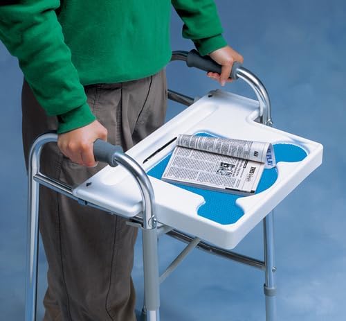 Walker Tray, White Plastic