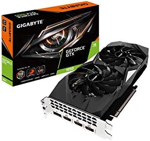 GIGABYTE Gv-N1650OC-4GD GeForce GTX 1650 OC 4G Graphics Card, 2X Windforce Fans, 4GB 128-Bit GDDR5, Video Card