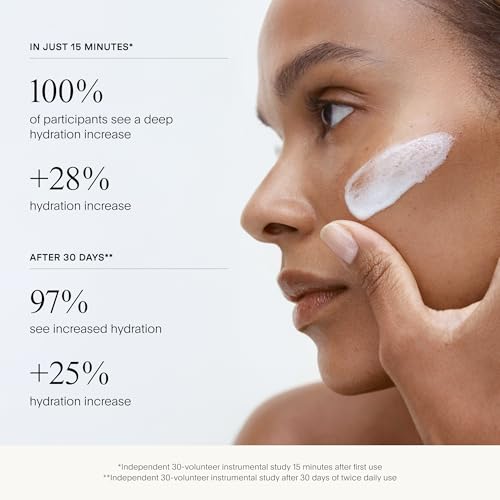 U Beauty The SUPER Hydrator - Mega-Dose Skin Hydrator and Hyaluronic Acid Moisturizing Cream with Peptides and Grapeseed Oil for Supple, Smooth