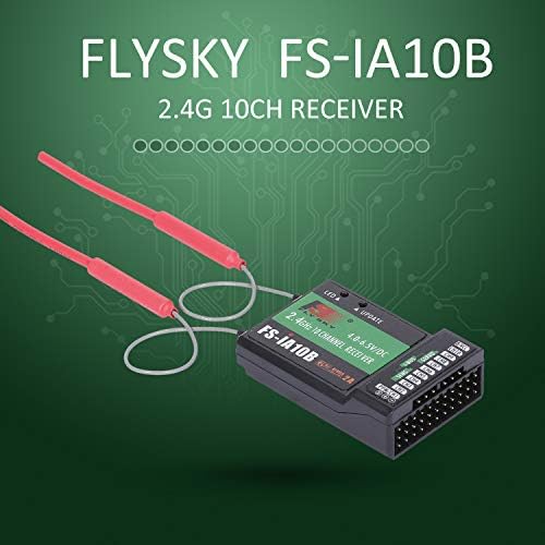 GoolRC Flysky FS-iA10B Receiver 2.4G 10CH for Flysky FS-i6 FS-i6S FS-i10 Transmitter