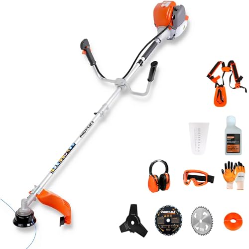 PROYAMA 26cc Gas Powered Weed Eater Wacker, String Trimmer, Brush Cutter