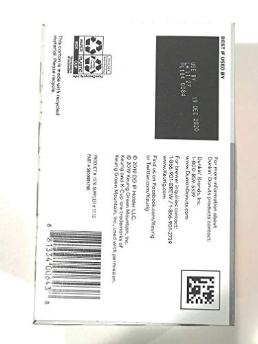 Dunkin Donuts Dunkin Decaf K-Cups (72 Count) - Packaging May Vary
