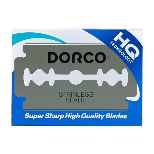 Dorco ST300 Platinum Extra Double Edge Razor Blades - 200 Count