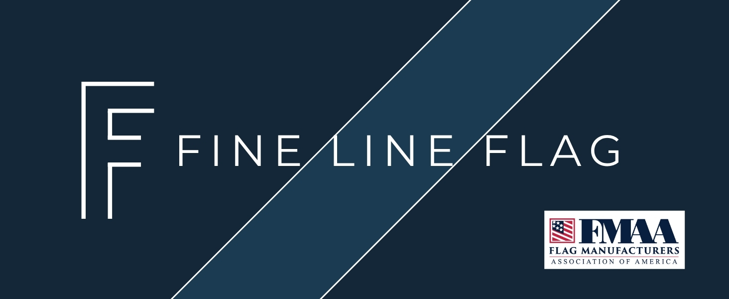 Fine Line Flag logo with the FMAA certification badge indicating Made in USA
