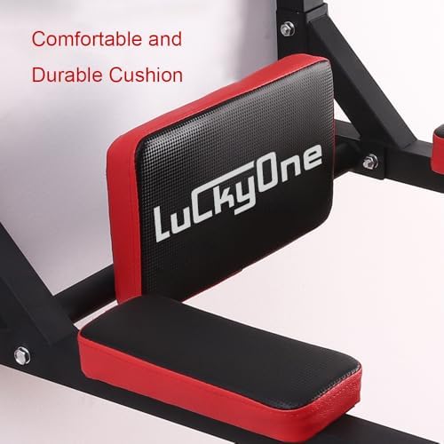 Multifunctional Wall Mounted Pull Up Bar, Chin Up Bar,Dip Station