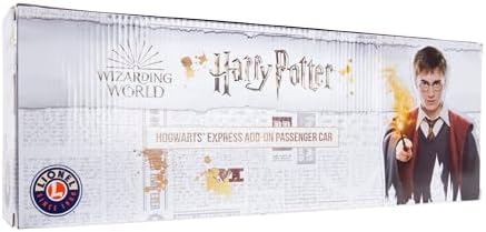 Lionel Hogwarts Add-On Coach Car, O Gauge Model Train Car, Harry Potter Passenger Coach with Interior Illumination