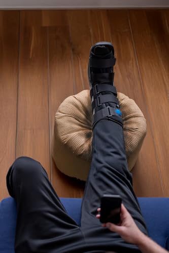 United Ortho Air Cam Walker Fracture Boot, Small, Black