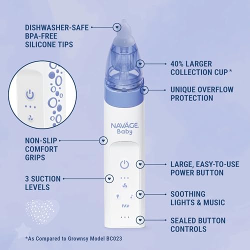 NAVAGE® Baby Nasal Aspirator, Lights & Lullabies