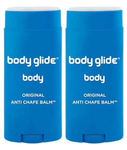 Body Glide Original Anti Chafe Balm | No Chafing Stick | Prevent Arm, Chest, Butt, Thigh, Ball Chafing & Irritation | Trusted Skin Protection Since 1996 |1.5oz