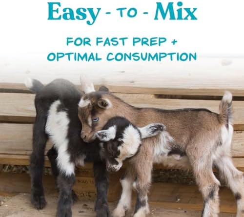 Manna Pro Goat Kid Milk Replacer with Opti-Gut, 4 lb Bag | High-Protein Milk Replacer, Opti-Gut Digestive Support, Easy-to-Mix Formula, Supports Healthy Kid Goat Growth