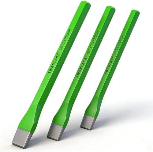 16-Piece Precision Punch & Chisel Set - Taper Punch, Pin Center Punch, Cold Chisels & Gauge for Versatile Applications