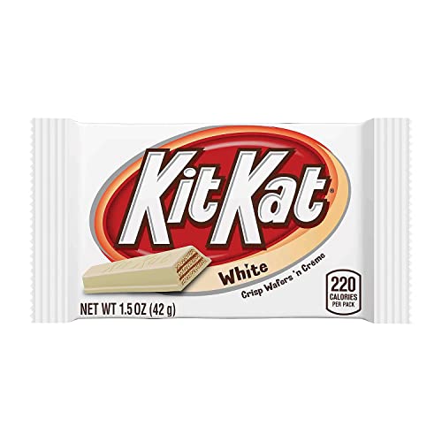 KIT KAT White Creme Wafer Candy Bars, 1.5 oz (24 Count)
