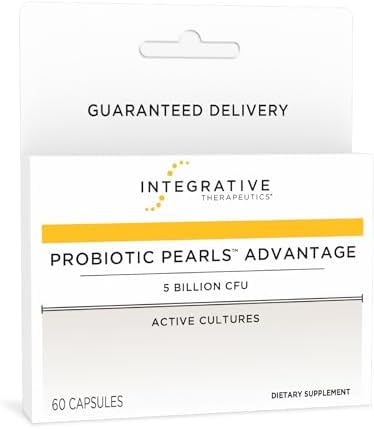Integrative Therapeutics Probiotic Pearls Advantage - Gut Health Support with Lactobacilli & Bifidobacteria* - Non-Refrigerated - True Delivery