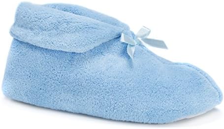 MUK LUKS Women's Terry Cuff Slipper Booties
