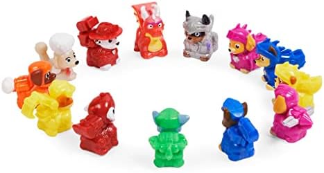 Paw Patrol Spin Master 6062143 Rescue Knights Collectible Blind Box Mini Figure with Castle Tower Container, 2-inch Height
