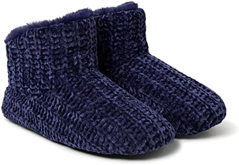 Dearfoams Women's Chenille Bootie Slipper