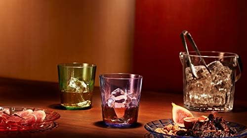 SCANDINOVIA - 13oz Unbreakable Premium Drinking Glasses Set of 6 - Made in Japan - Super Grade Acrylic Plastic - Perfect for Gifts - Dishwasher Safe