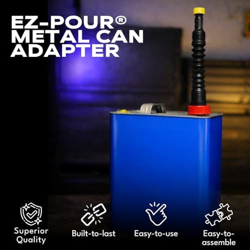 EZ-POUR® Metal Can Adapter, Fits 1-3/8 to 1-3/4 in Cans, Pack of 1 | Metal Can Adapter Fits 1-3/8