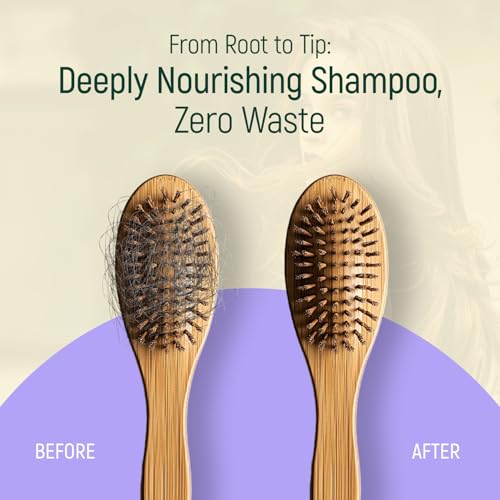 Shampoo Bar with Conditioning Effect - 4 Scent Variety Pack Solid Shampoo Bars for Hair - Cold Pressed, Vegan