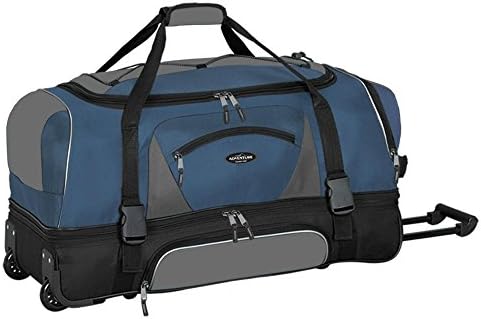Travelers Club Adventure Rolling Travel Duffel Bag