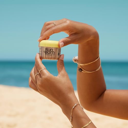 Sun Bum SPF 50 Face Cream Sunscreen with Zinc Oxide - Travel Size, 1 oz | Broad Spectrum Moisturizing Facial Sunscreen with Vitamin E, Hawaii 104 Act Compliant (Without Octinoxate & Oxybenzone)